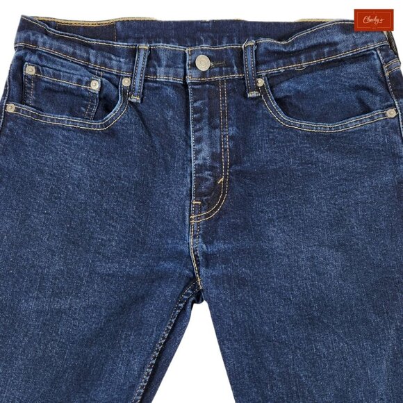 Levi's Strauss 502 Blue Jeans Long Pants Sz 32x32(ID130) - Picture 2 of 11